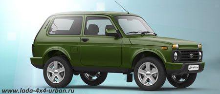 Два новых цвета окраски Lada 4x4 Urban